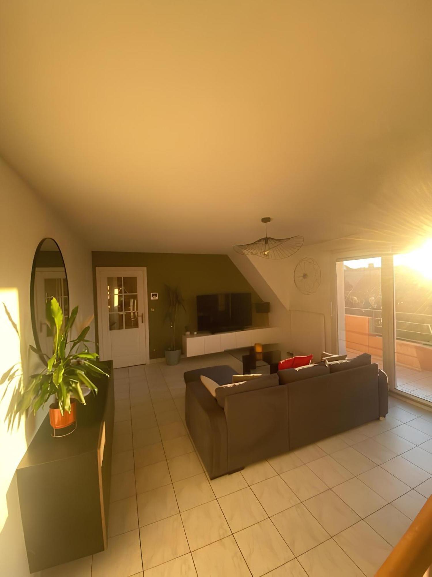 Superbe Duplex Proche Centre Ville Parking Gratuit コルマール エクステリア 写真